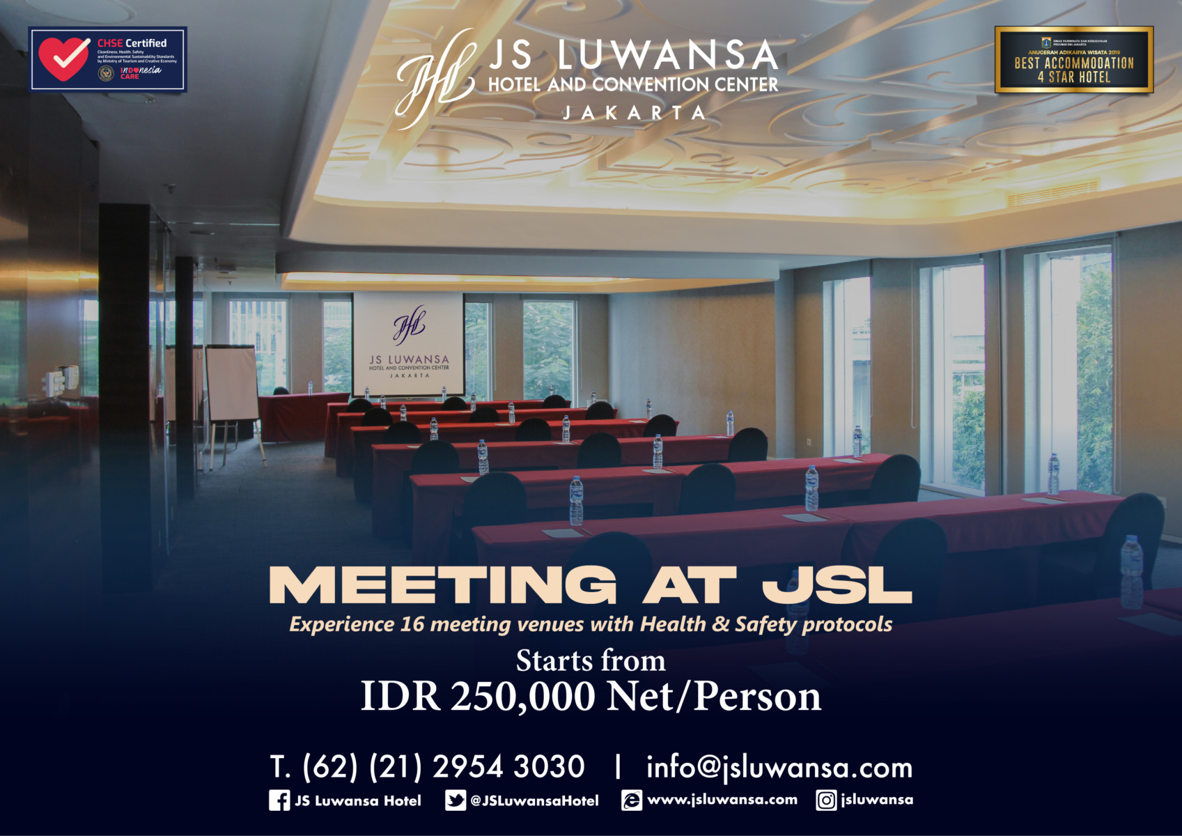 Meeting promo in Jakarta | JS Luwansa Jakarta